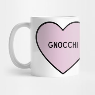 I Love Gnocchi Heart Shape Mug